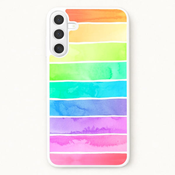 Summer Sorbet Stripes Phone Case for Galaxy A17