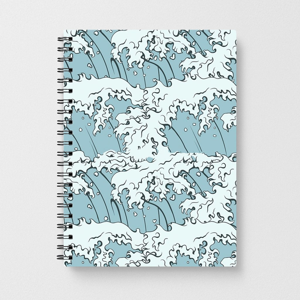 Japanese Waves Notebook - Fun Cases