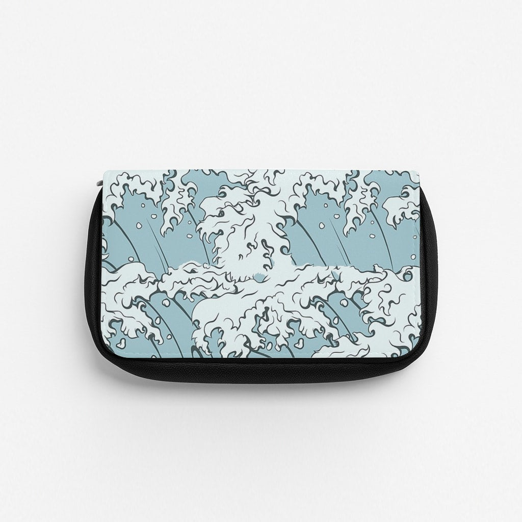 Japanese Waves Pencil Case