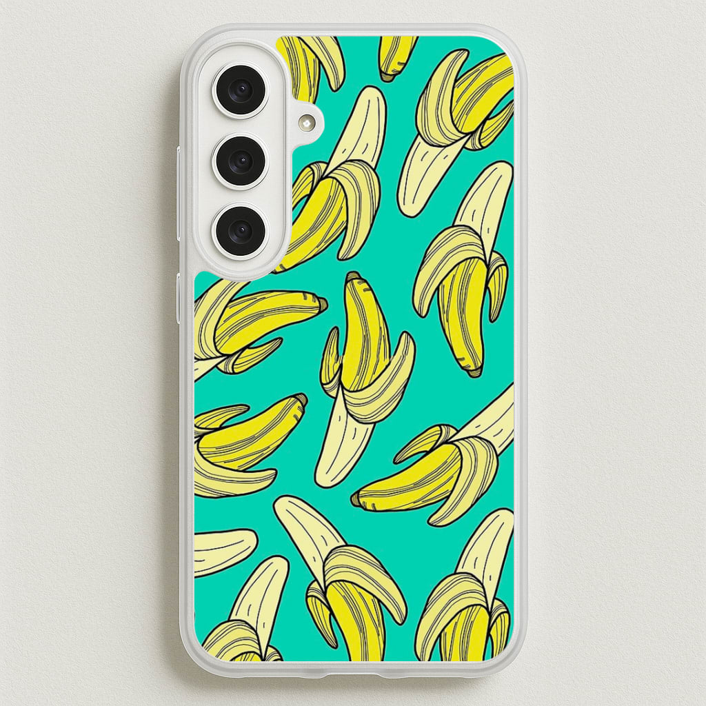 Banana Splat Phone Case for Galaxy S25FE