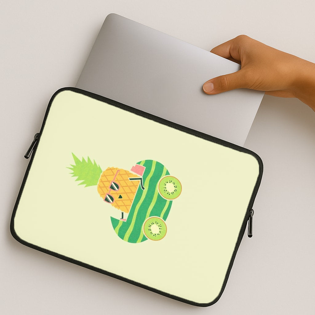 Summer Drive Pineapple MacBook Case