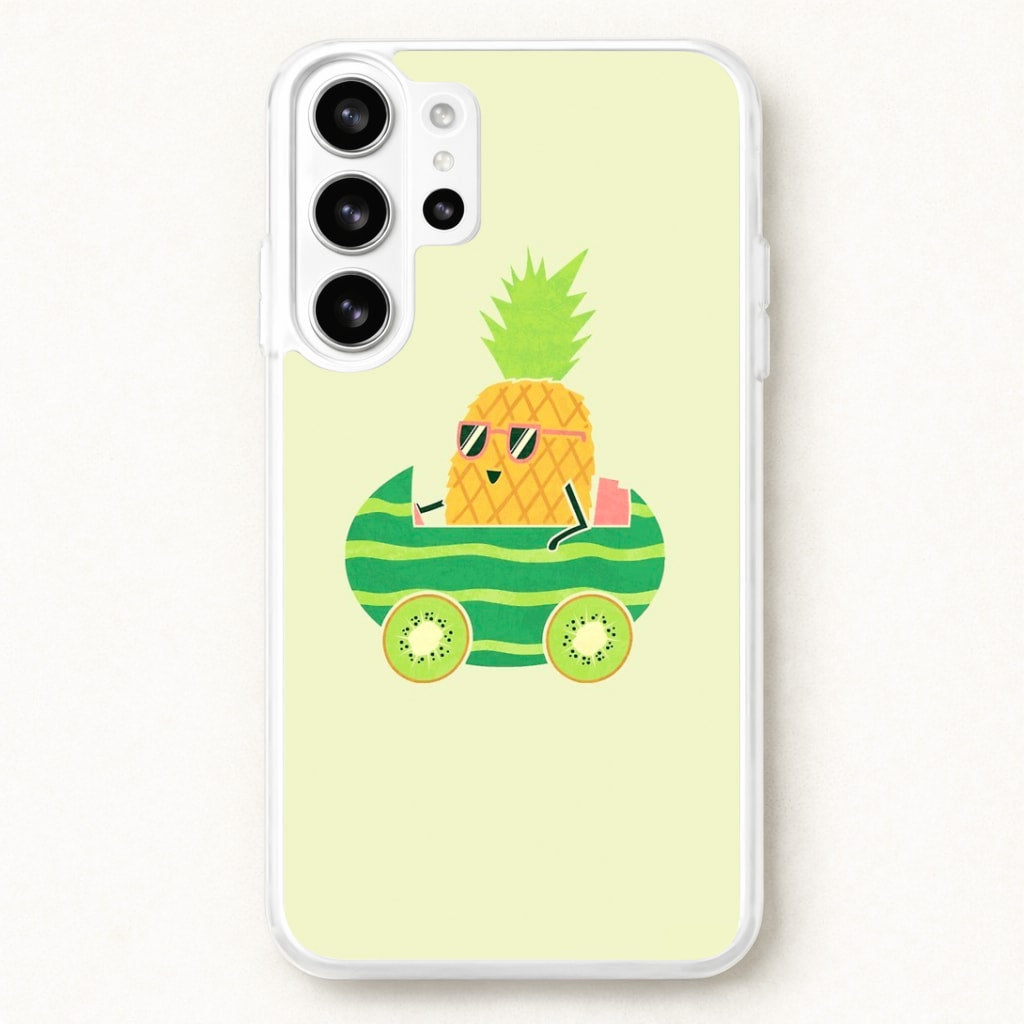 Summer Drive Pineapple Phone Case for Galaxy S26 Ultra