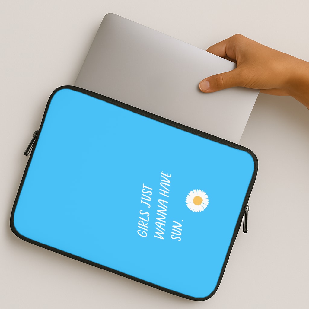 Girls Just Wanna Have Sun - Summer MacBook Case