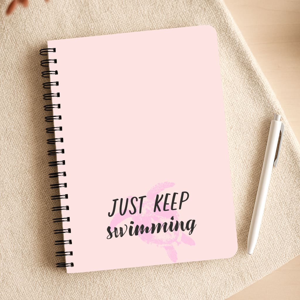 Just Keep Swimming - Summer Notepad