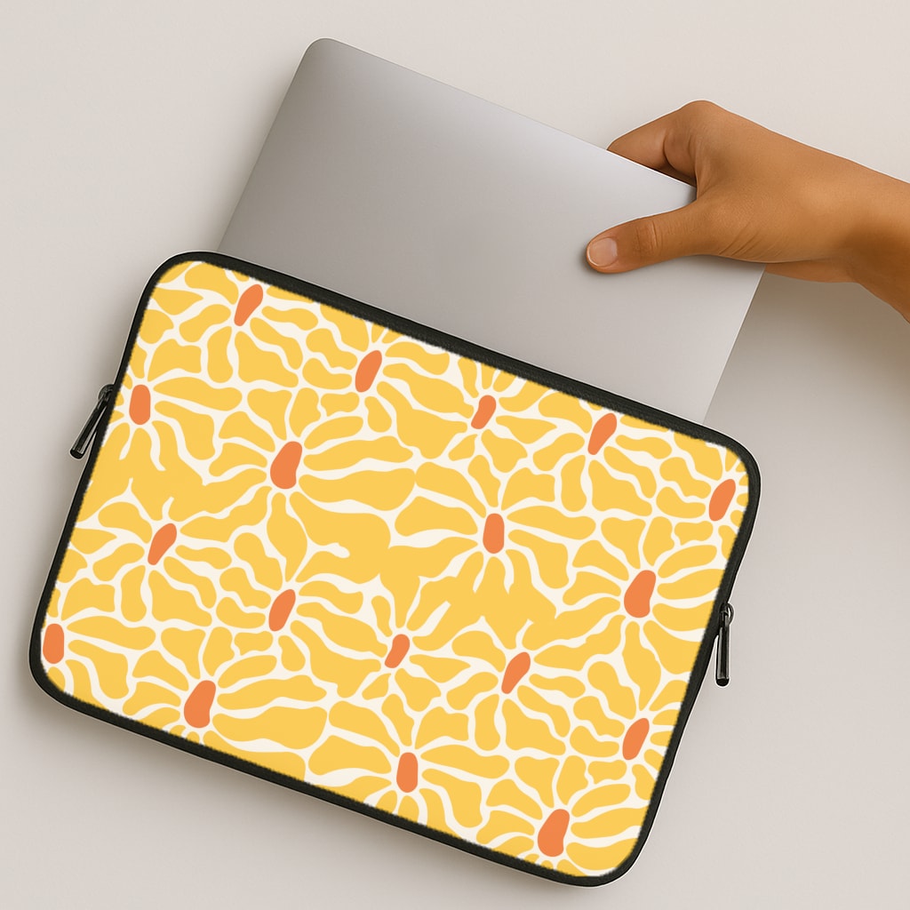 Yellow Flowers - Summer MacBook Case