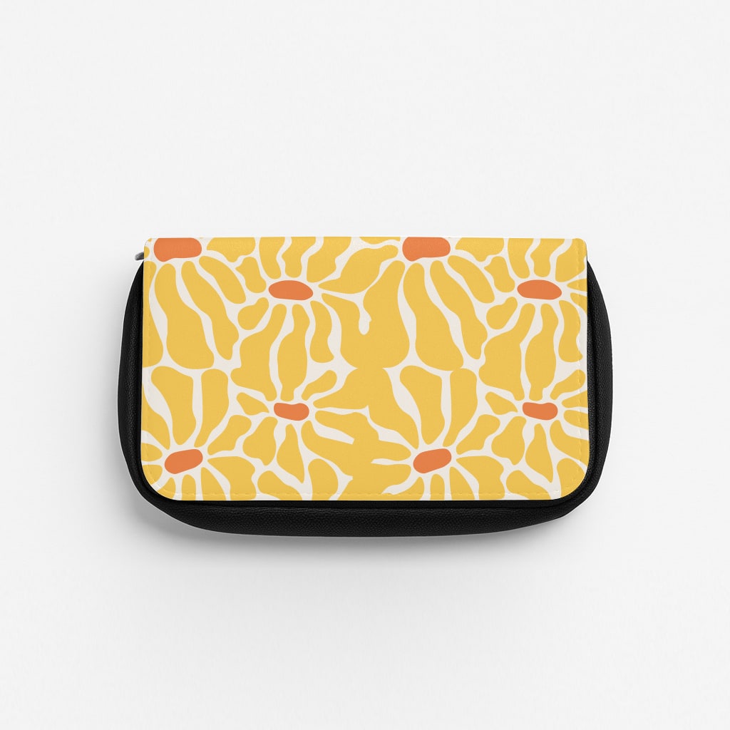 Yellow Flowers - Summer Pencil Case
