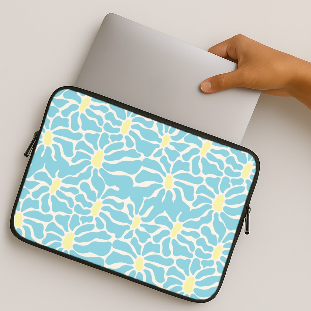 Blue Flowers - Summer MacBook Case