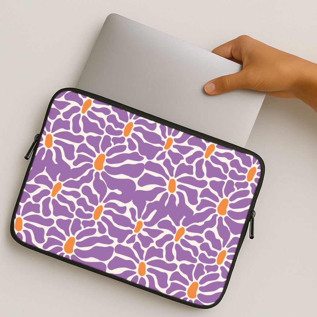 Purple Flowers - Summer MacBook Case