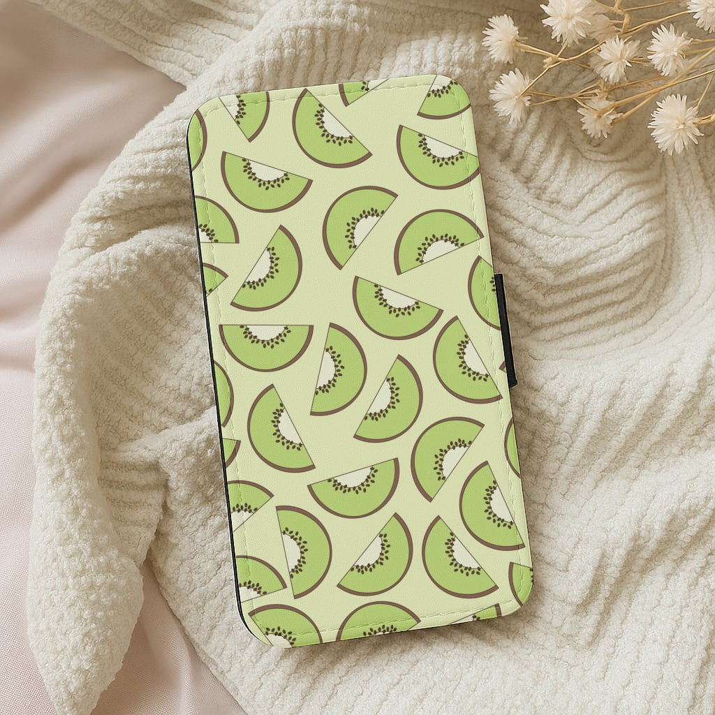 Kiwi Patterns - Summer Wallet Phone Case