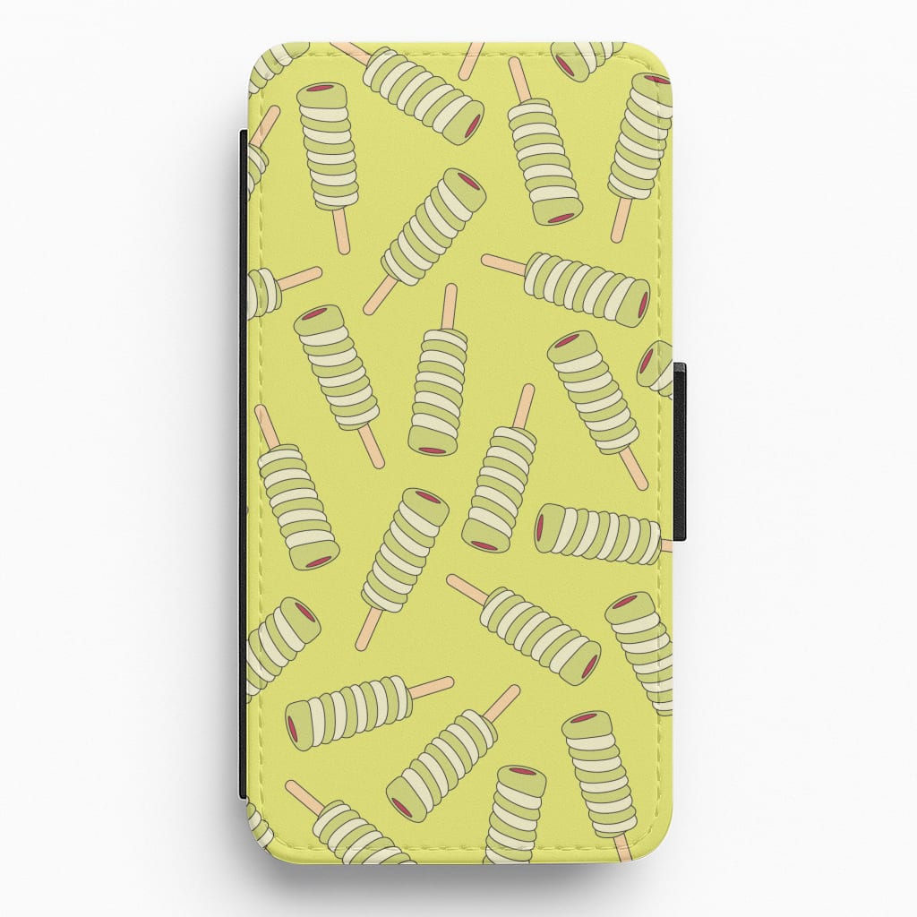 Twister - Ice Cream Patterns Flip / Wallet Phone Case