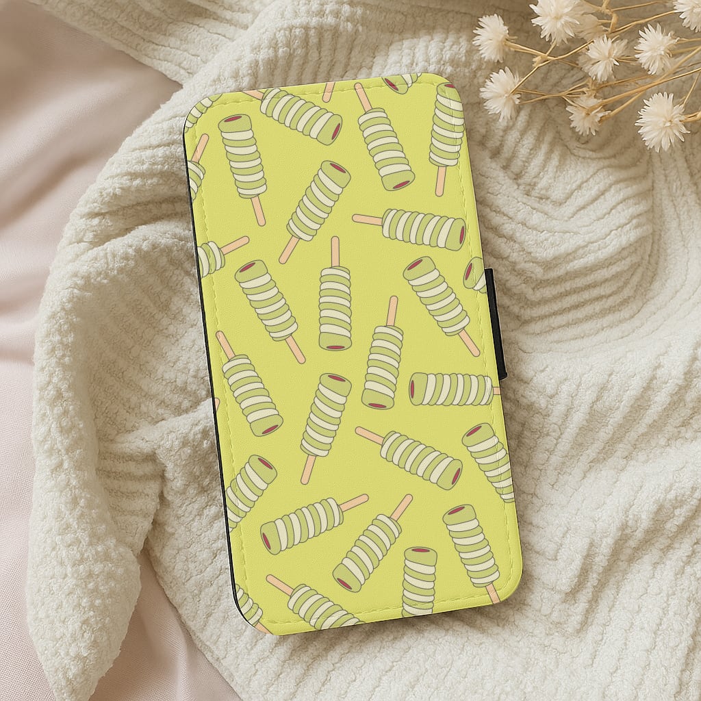Twister - Ice Cream Patterns Wallet Phone Case