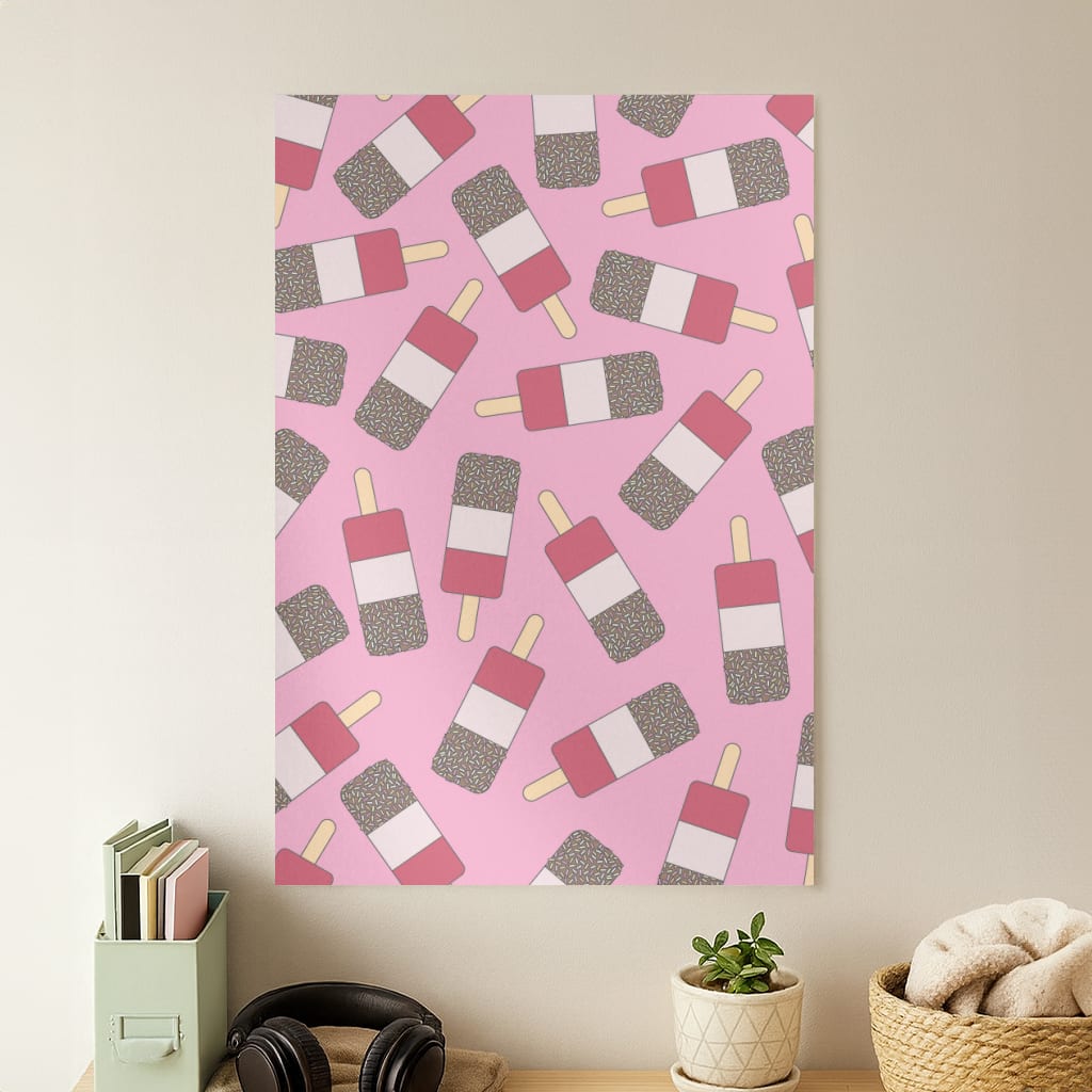 Fab - Ice Cream Patterns Poster