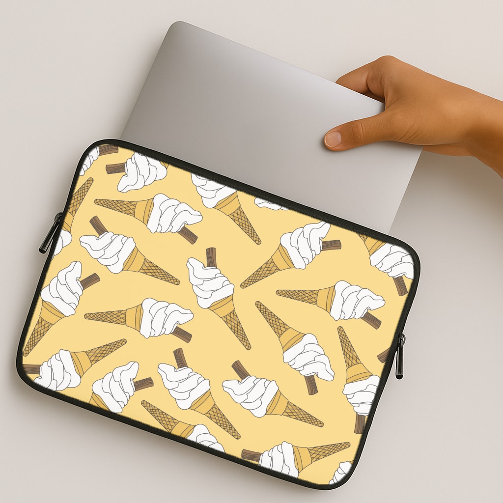 99s - Ice Cream Patterns MacBook Case