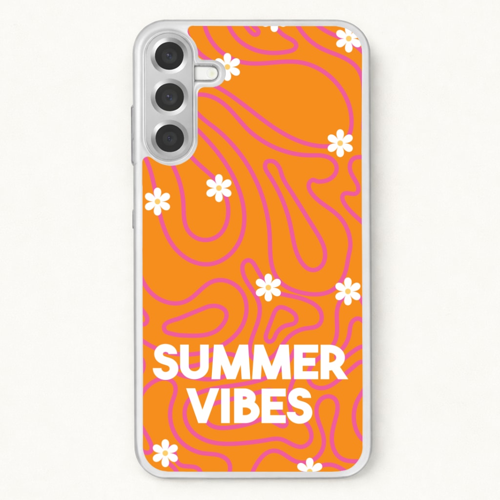 Summer Vibes Daisies Phone Case for Galaxy A17