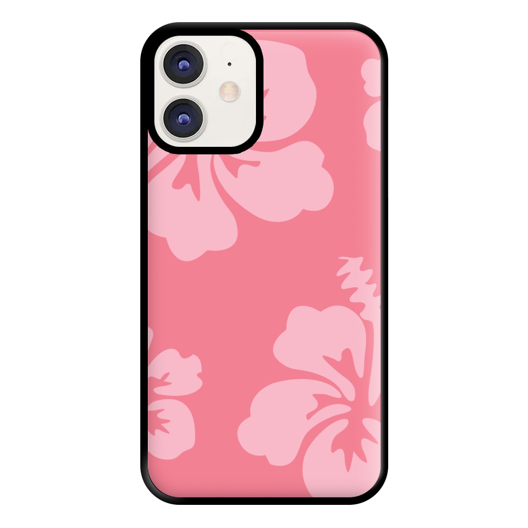Pink Hawaiian Flowers Pattern Phone Case for iPhone 11