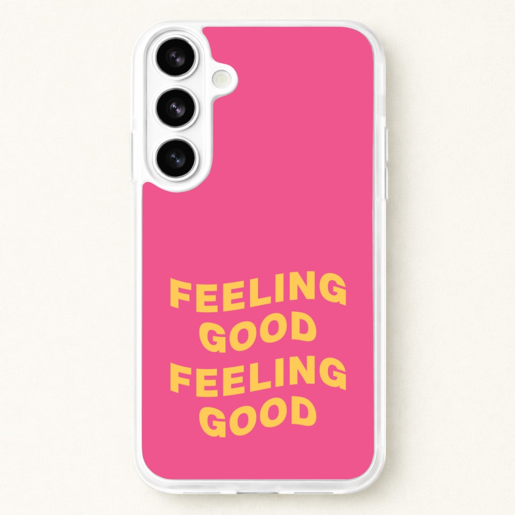 Wavey Feeling Good Phone Case for Galaxy S26 Plus