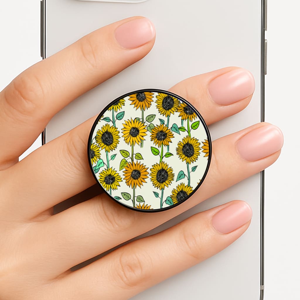 Painted Sunflowers Phone Grip