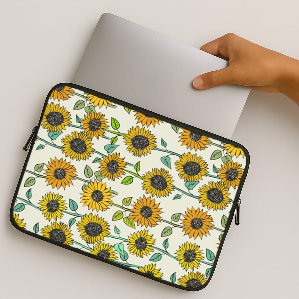 Painted Sunflowers MacBook Case
