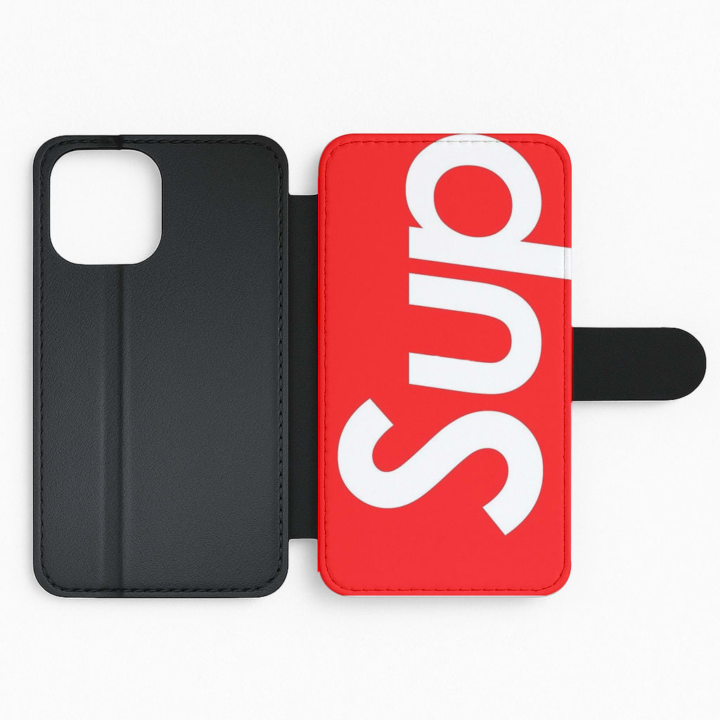 Sup Logo Flip Phone Case