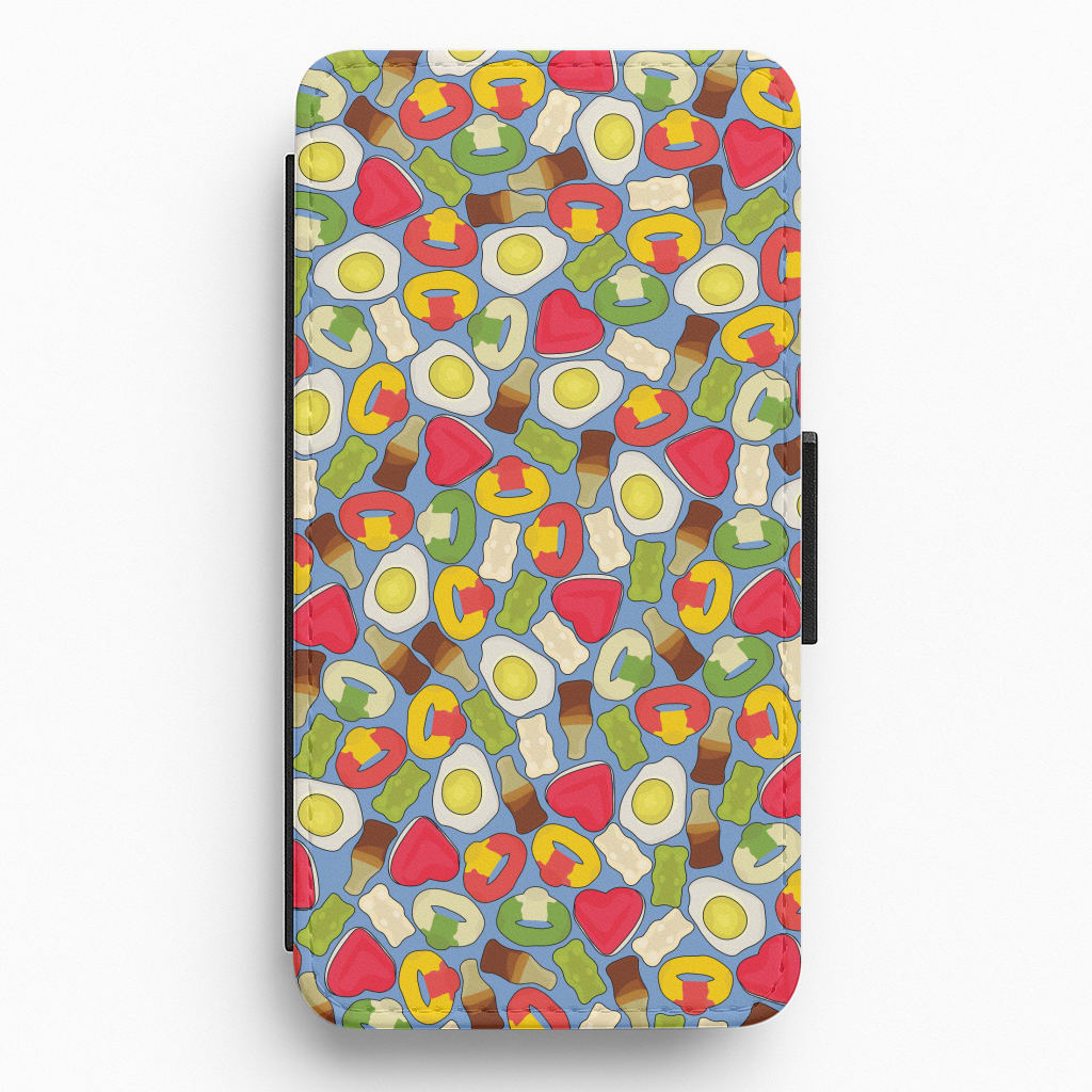 Gummy Sweets - Sweets Patterns Flip / Wallet Phone Case