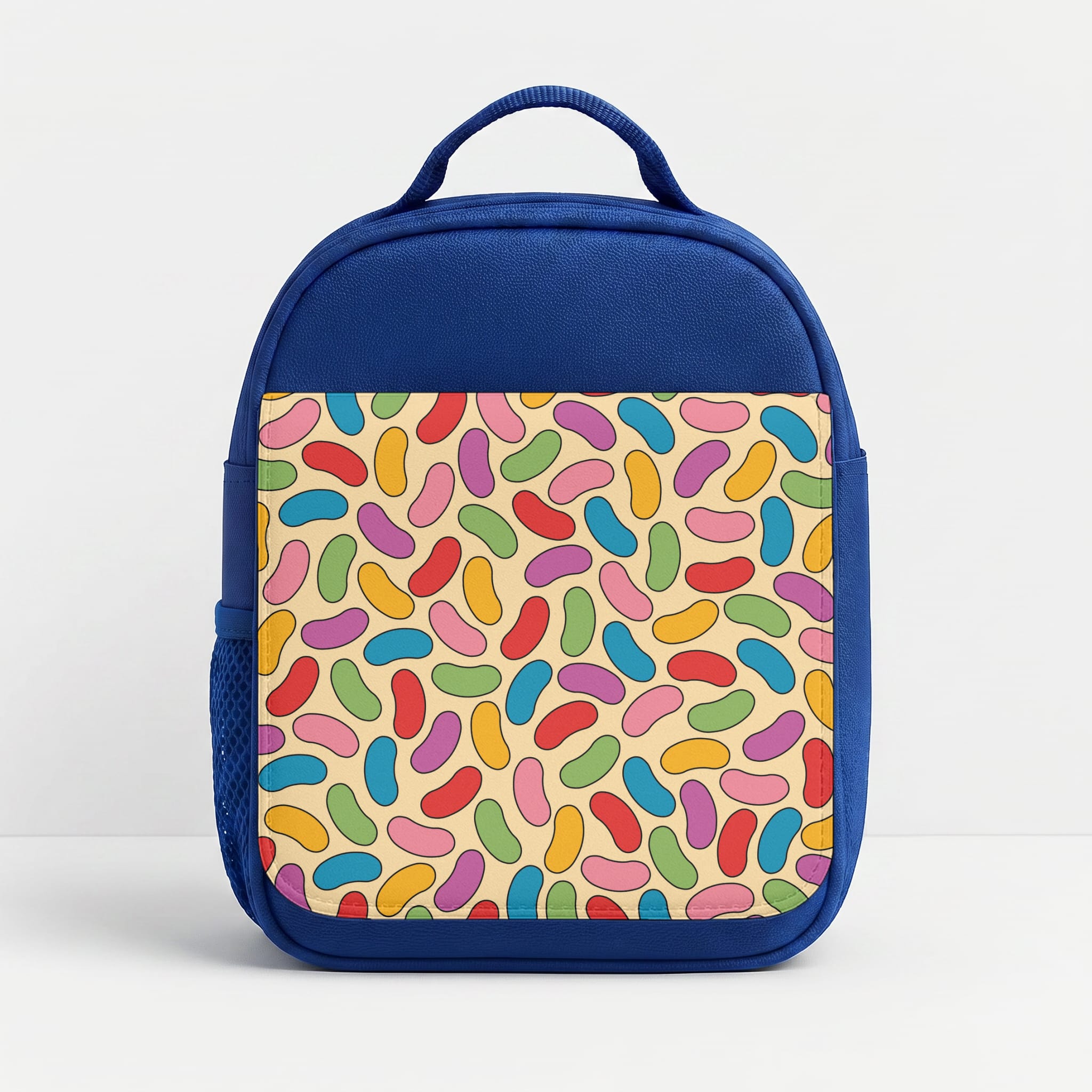 Beans - Sweets Patterns Lunchbox - Blue