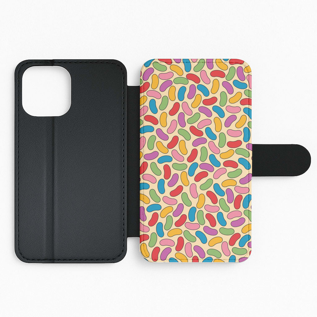 Beans - Sweets Patterns Flip Phone Case