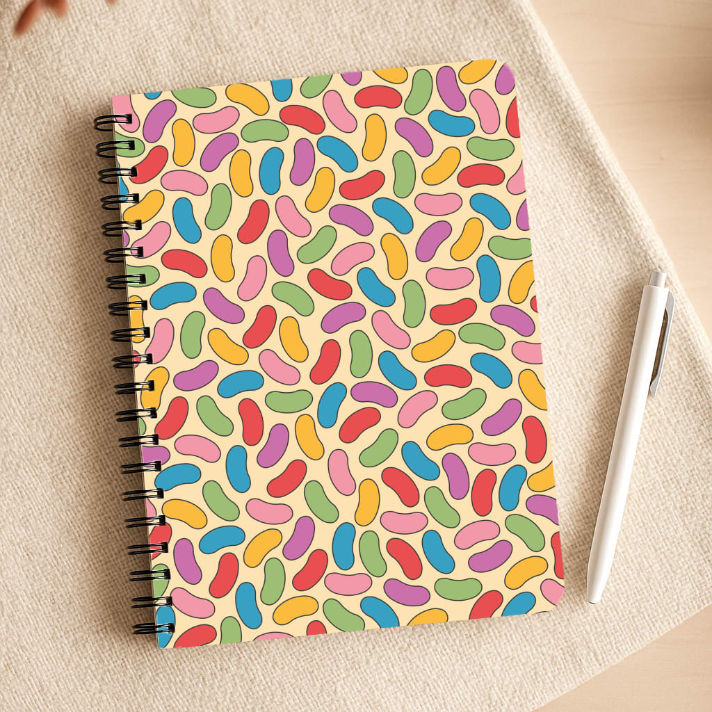 Beans - Sweets Patterns Notepad