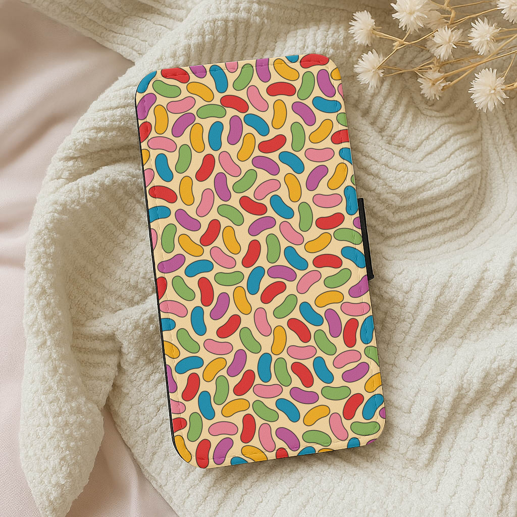 Beans - Sweets Patterns Wallet Phone Case