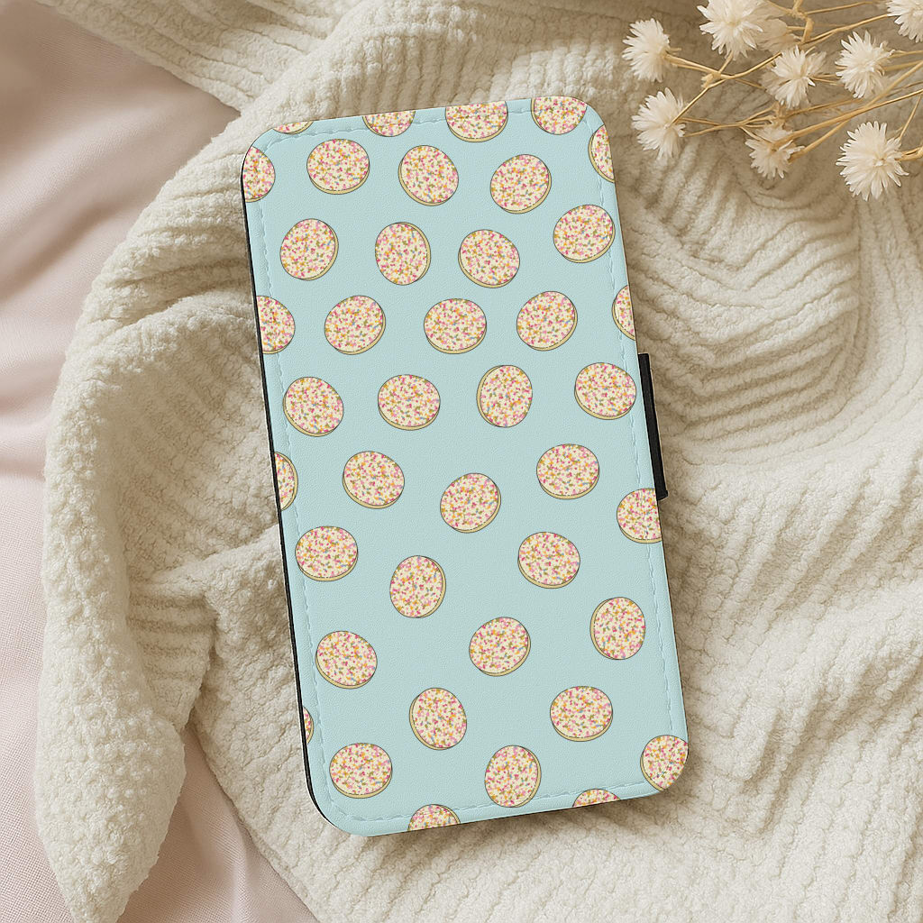 Jazzles - Sweets Patterns Wallet Phone Case