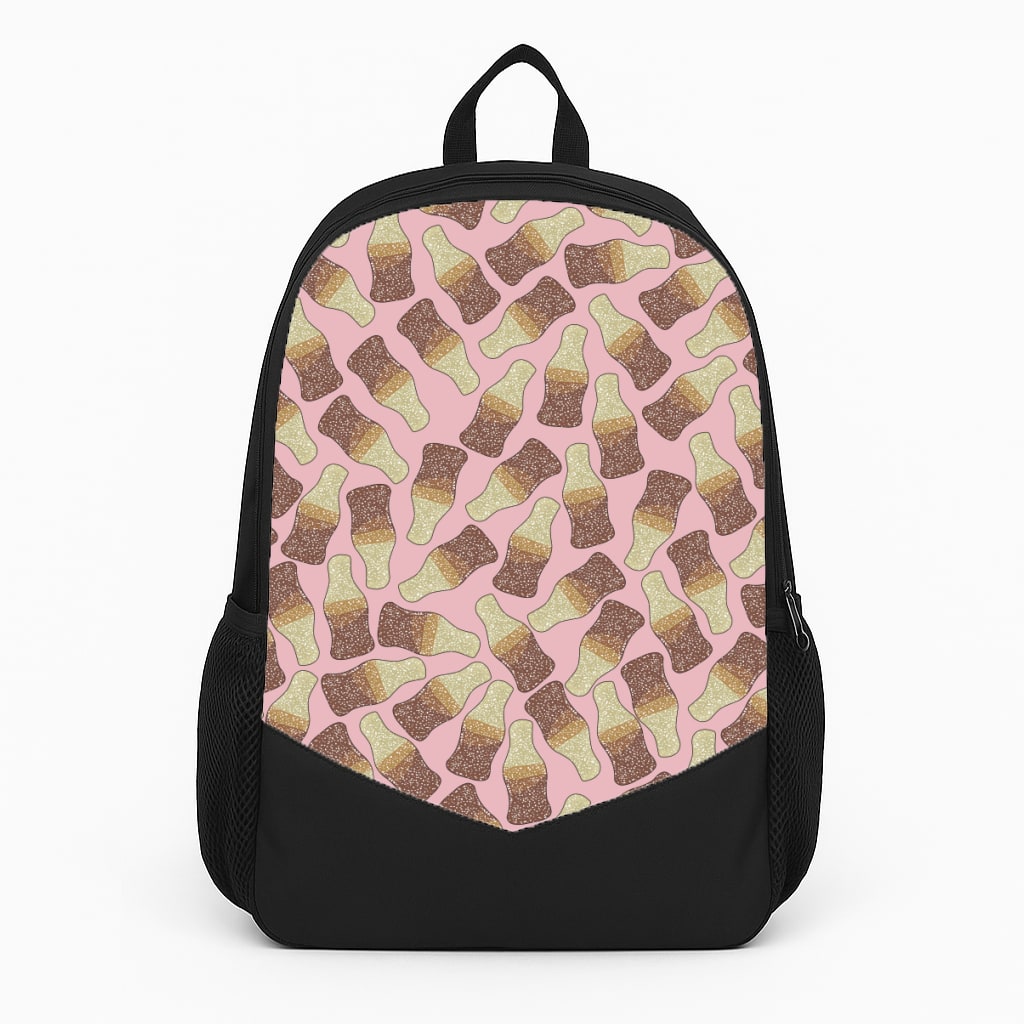 Cola Bottles - Sweets Patterns Backpack