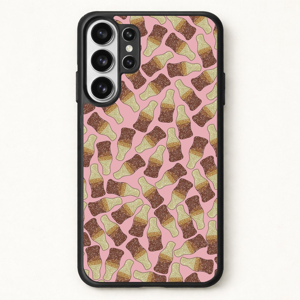 Cola Bottles - Sweets Patterns Phone Case for Galaxy S26 Ultra