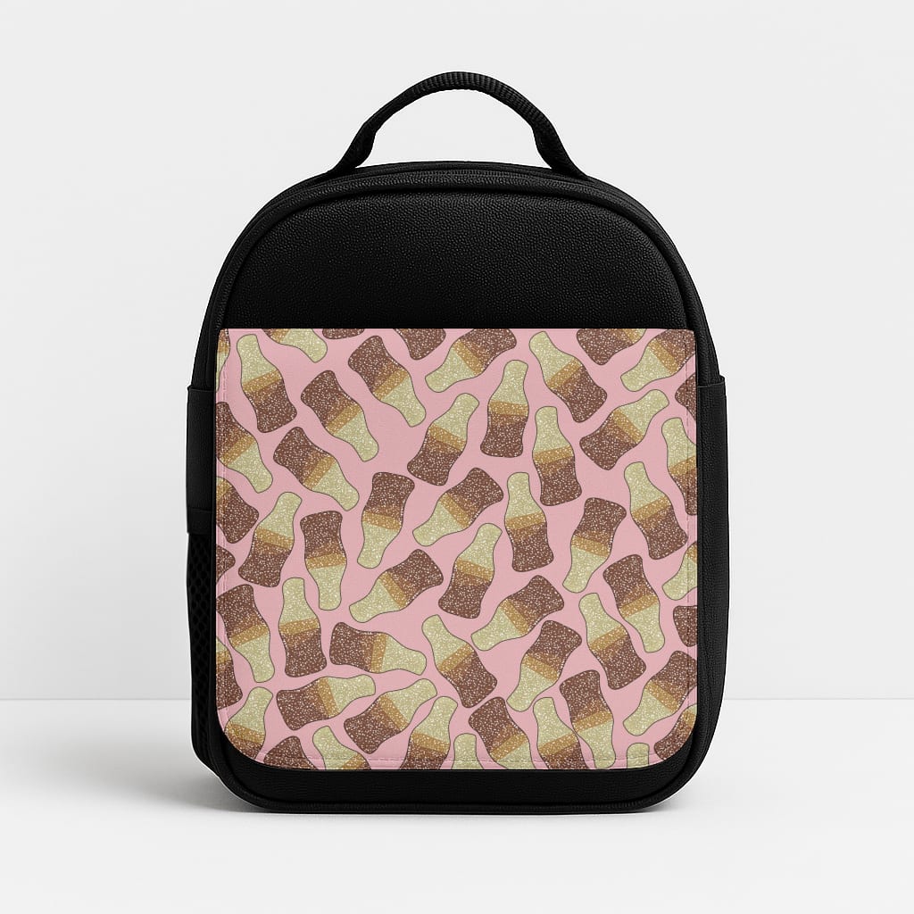 Cola Bottles - Sweets Patterns Lunchbox
