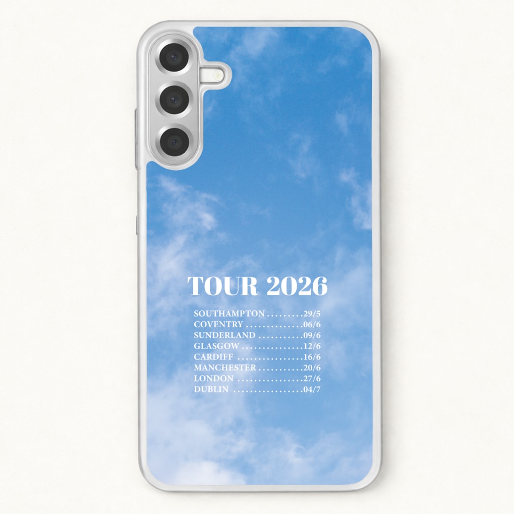 Band Tour 2026 Phone Case for Galaxy A57