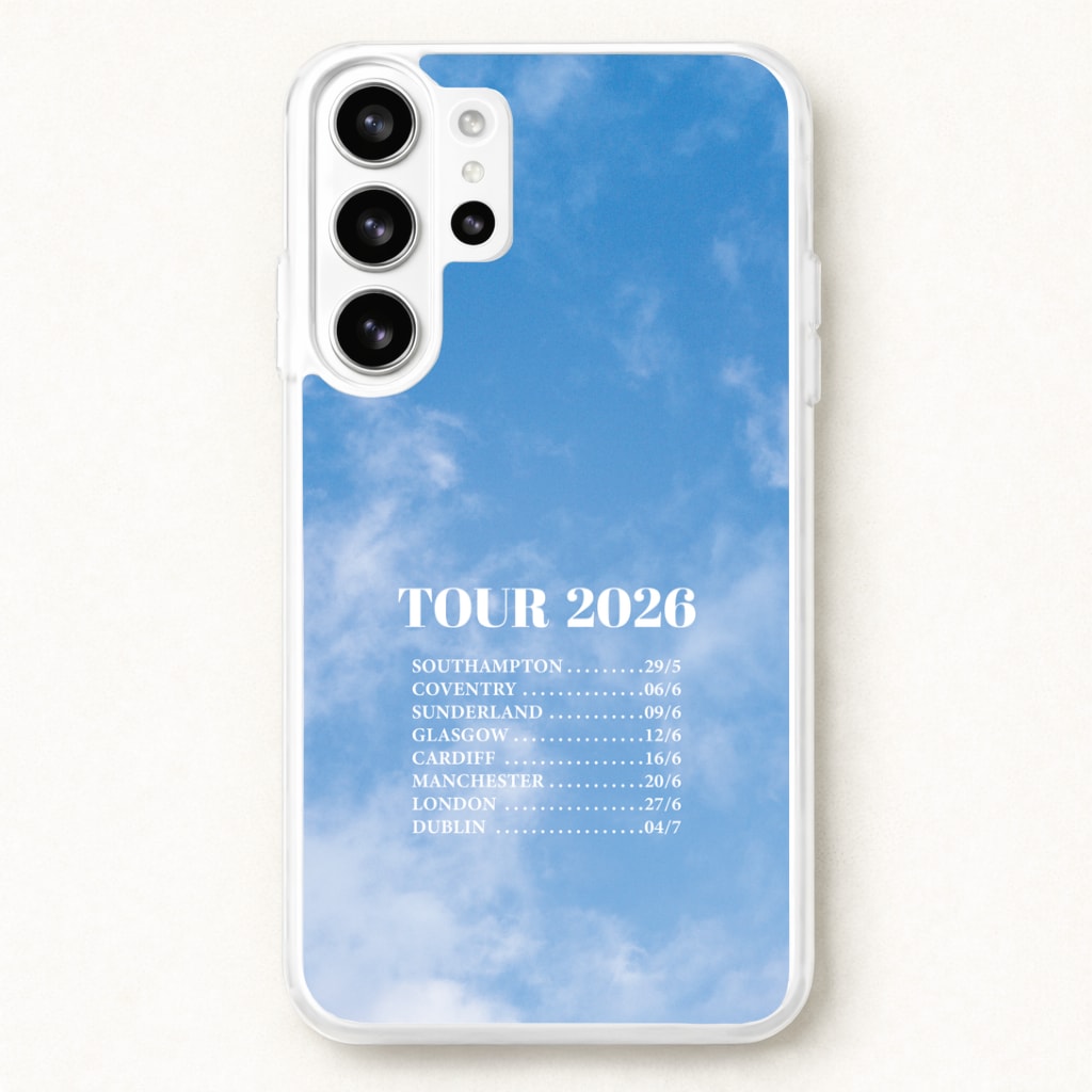 Band Tour 2026 Phone Case for Galaxy S26 Ultra