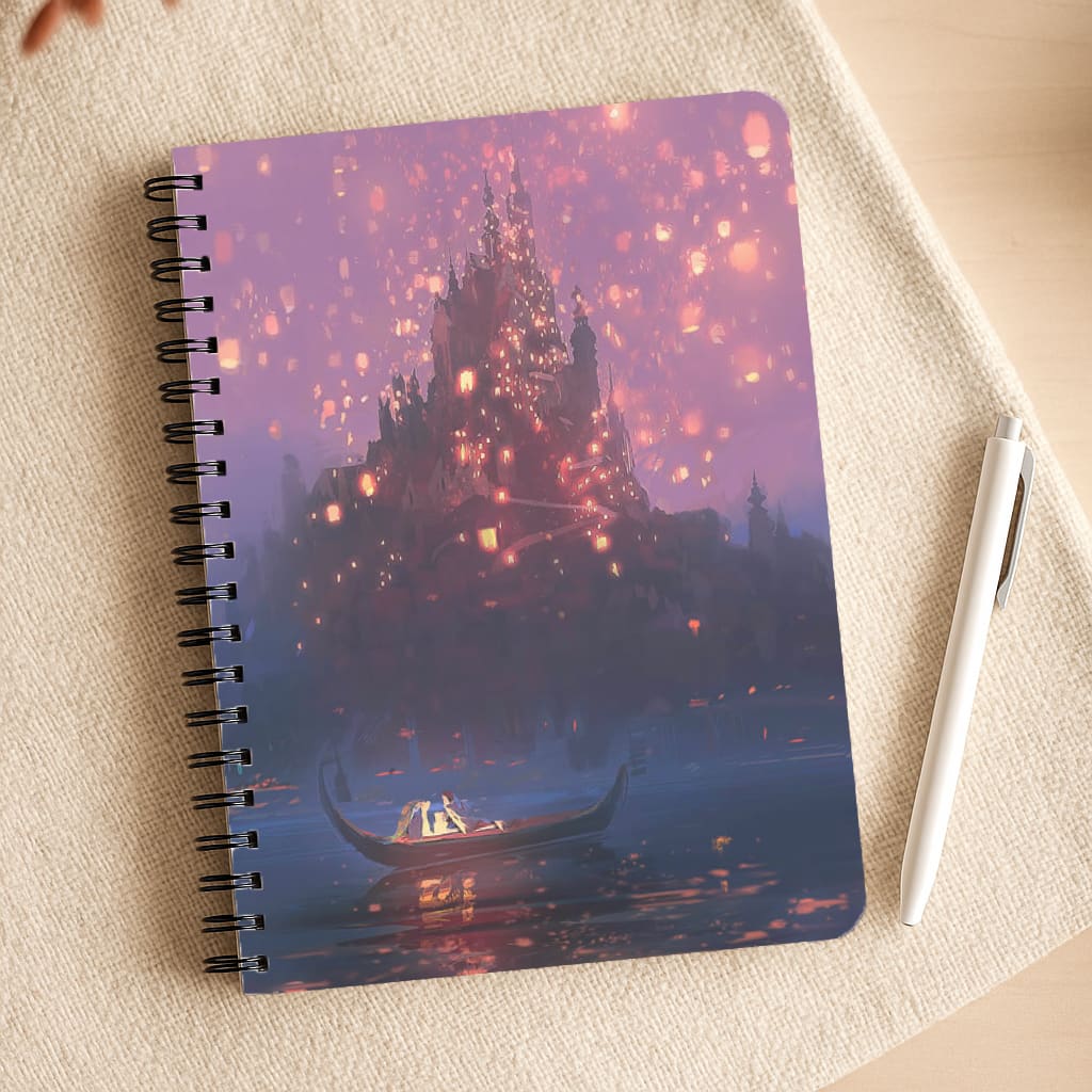 Tangled Chinese Lantern Fairytale Notepad