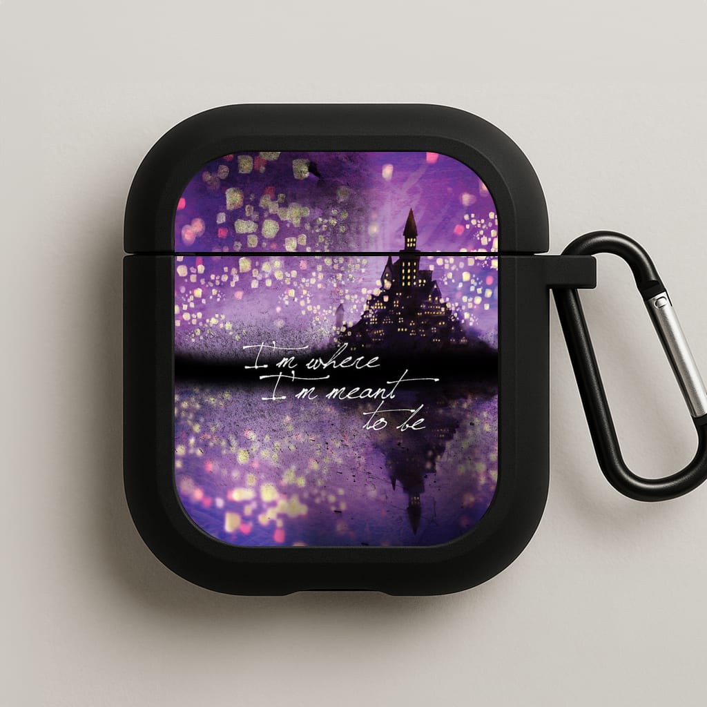 I'm Where I'm Meant To Be Tangled AirPods Case