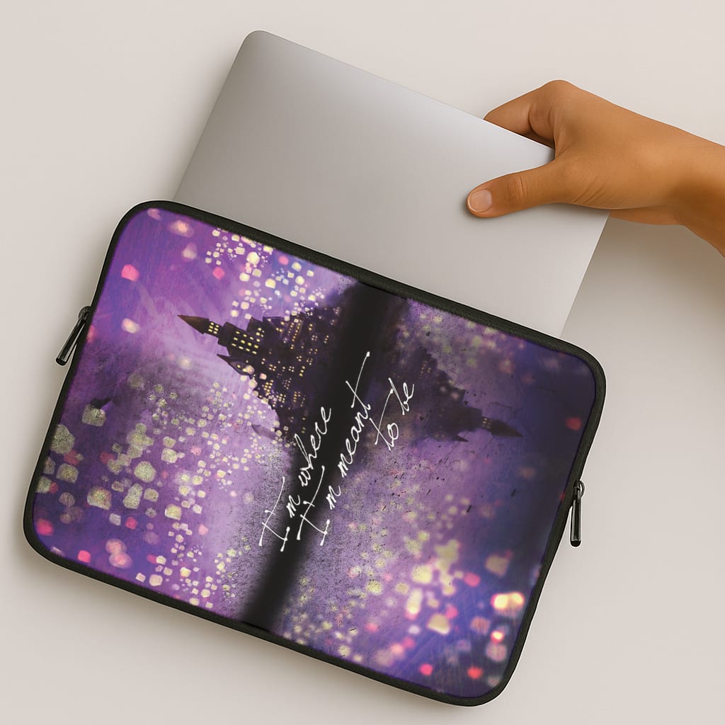 I'm Where I'm Meant To Be Tangled MacBook Case