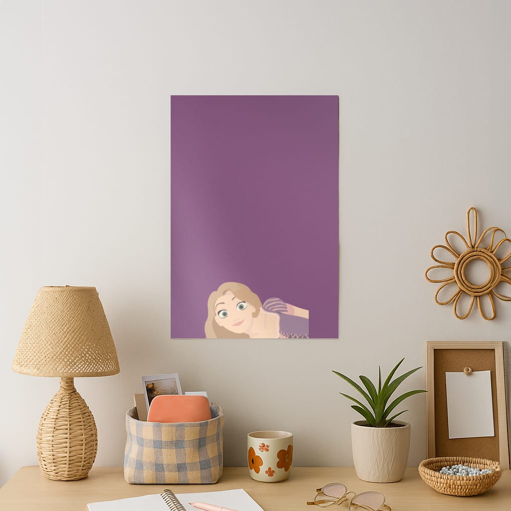 Rapunzel Art Print