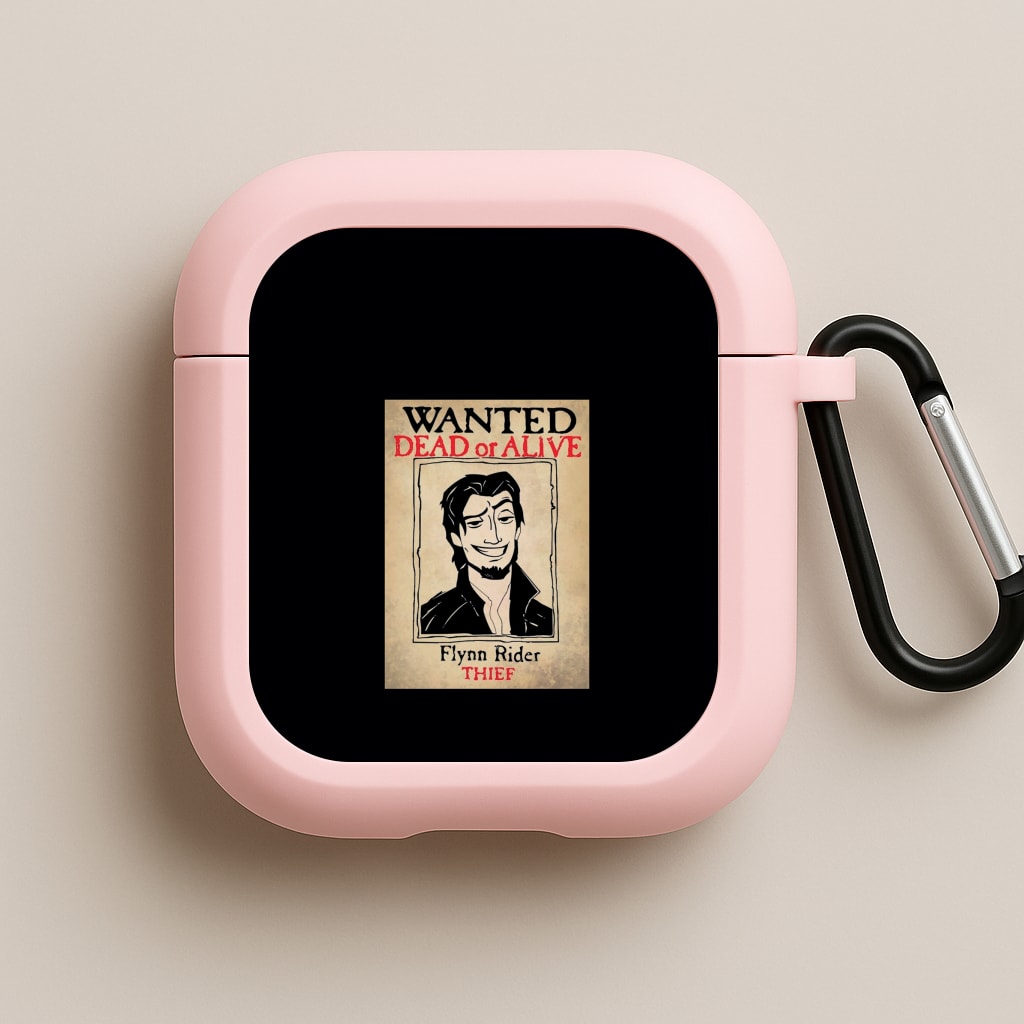 Wanted Dead Or Alive Pink AirPods Case