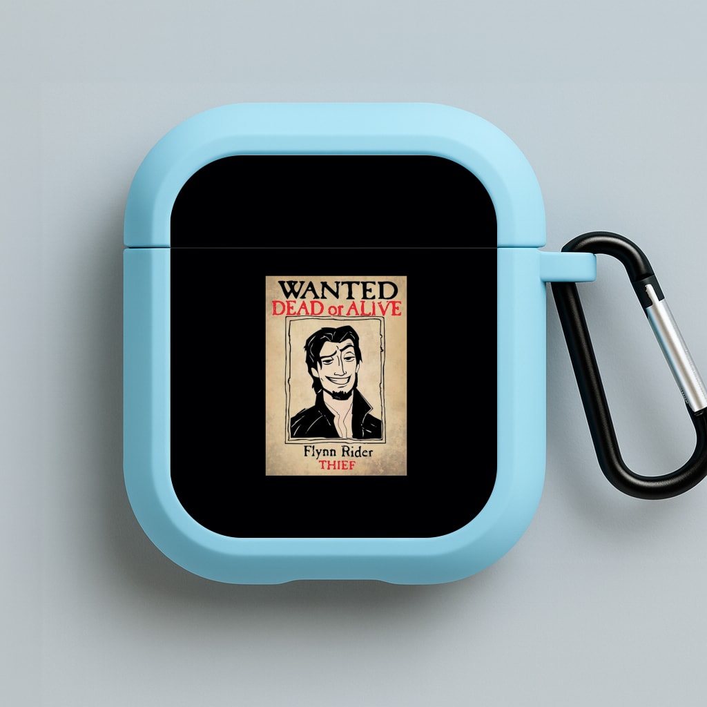 Wanted Dead Or Alive Blue AirPods Case