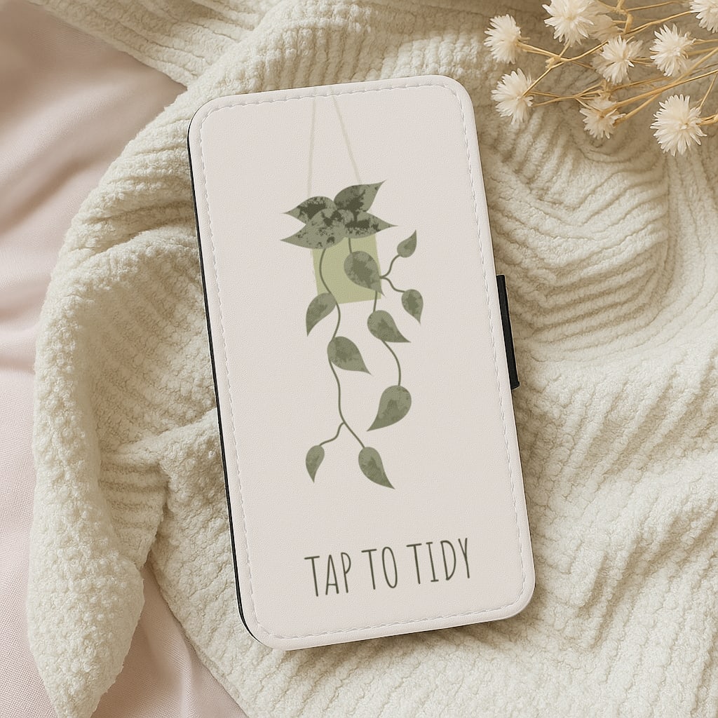 Tap To Tidy Wallet Phone Case
