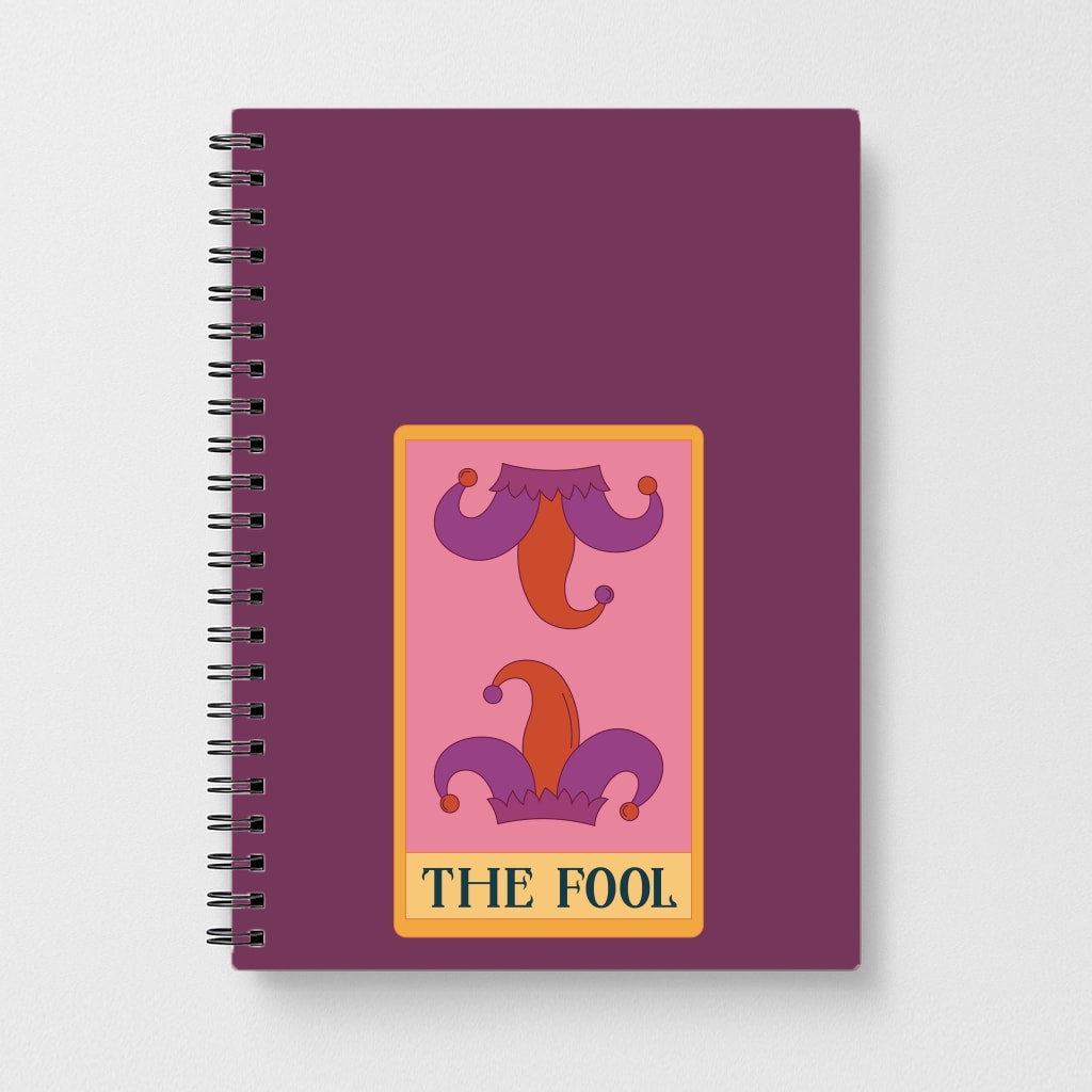 The Fool - Tarot Cards Notebook