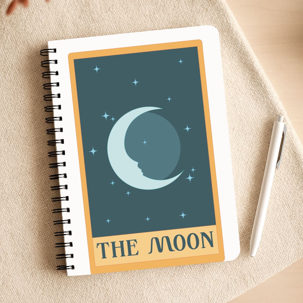 The Moon - Tarot Cards Notepad