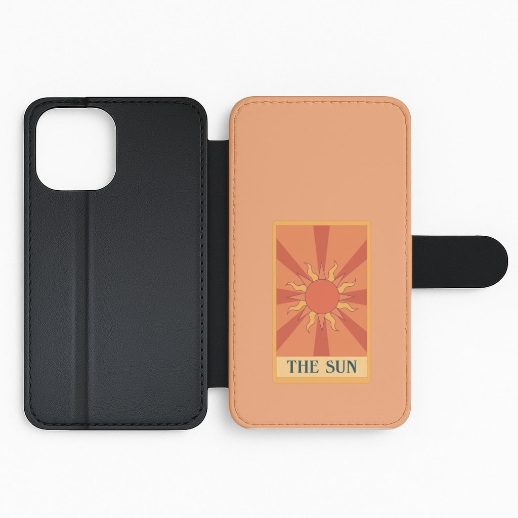 The Sun - Tarot Cards Flip Phone Case