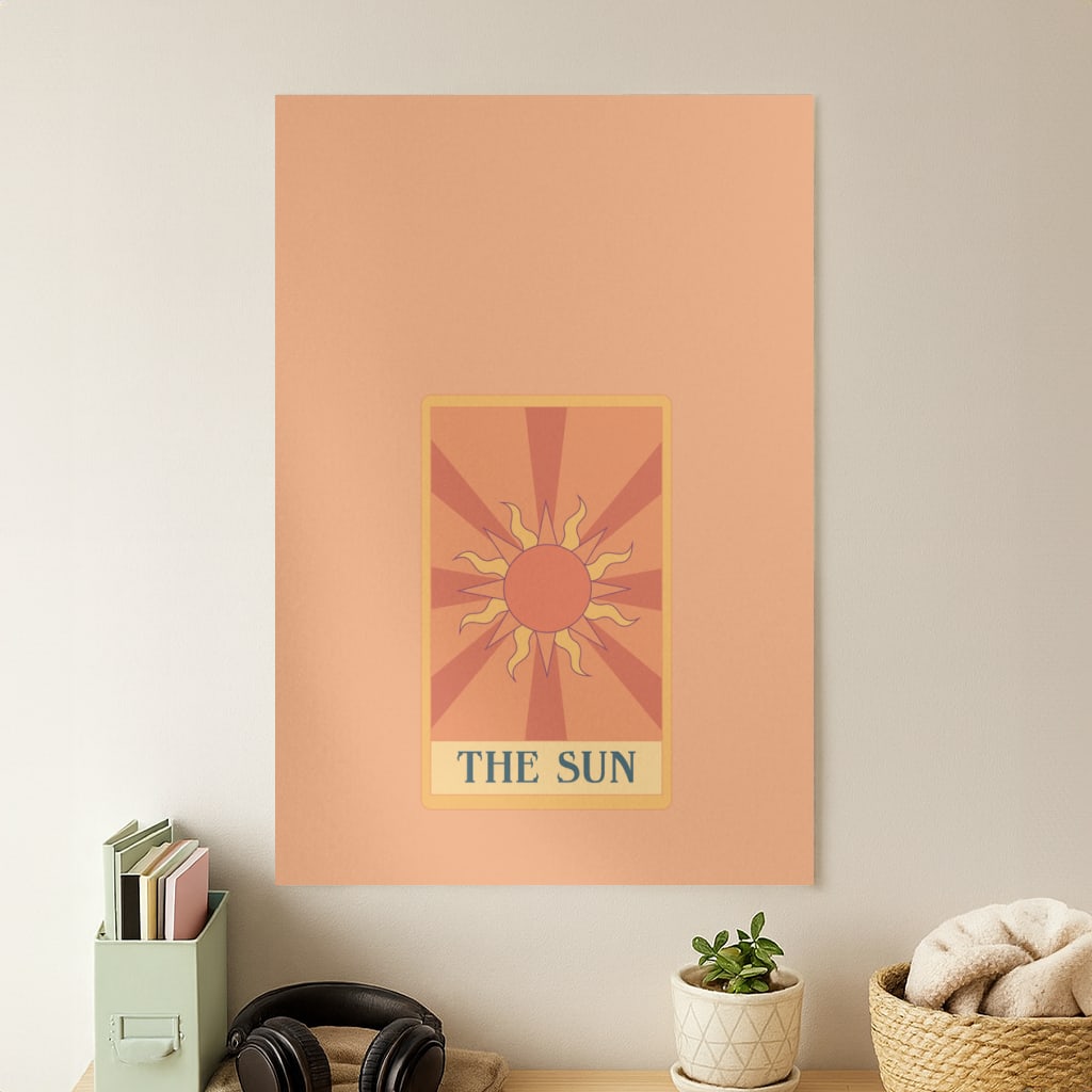 The Sun - Tarot Cards Poster