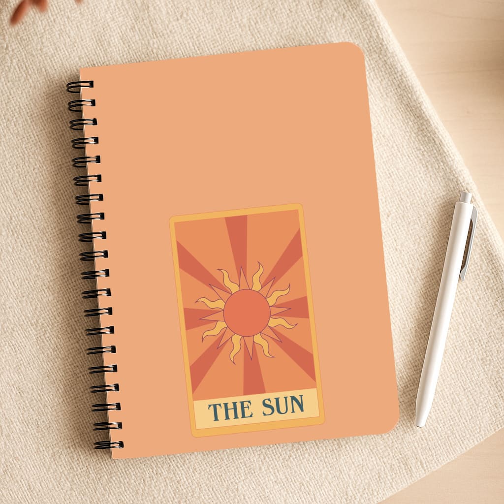 The Sun - Tarot Cards Notepad