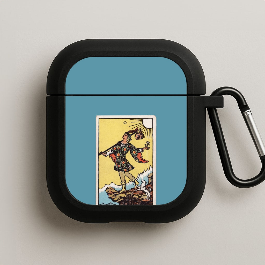 The Fool Tarot Card AirPods Case