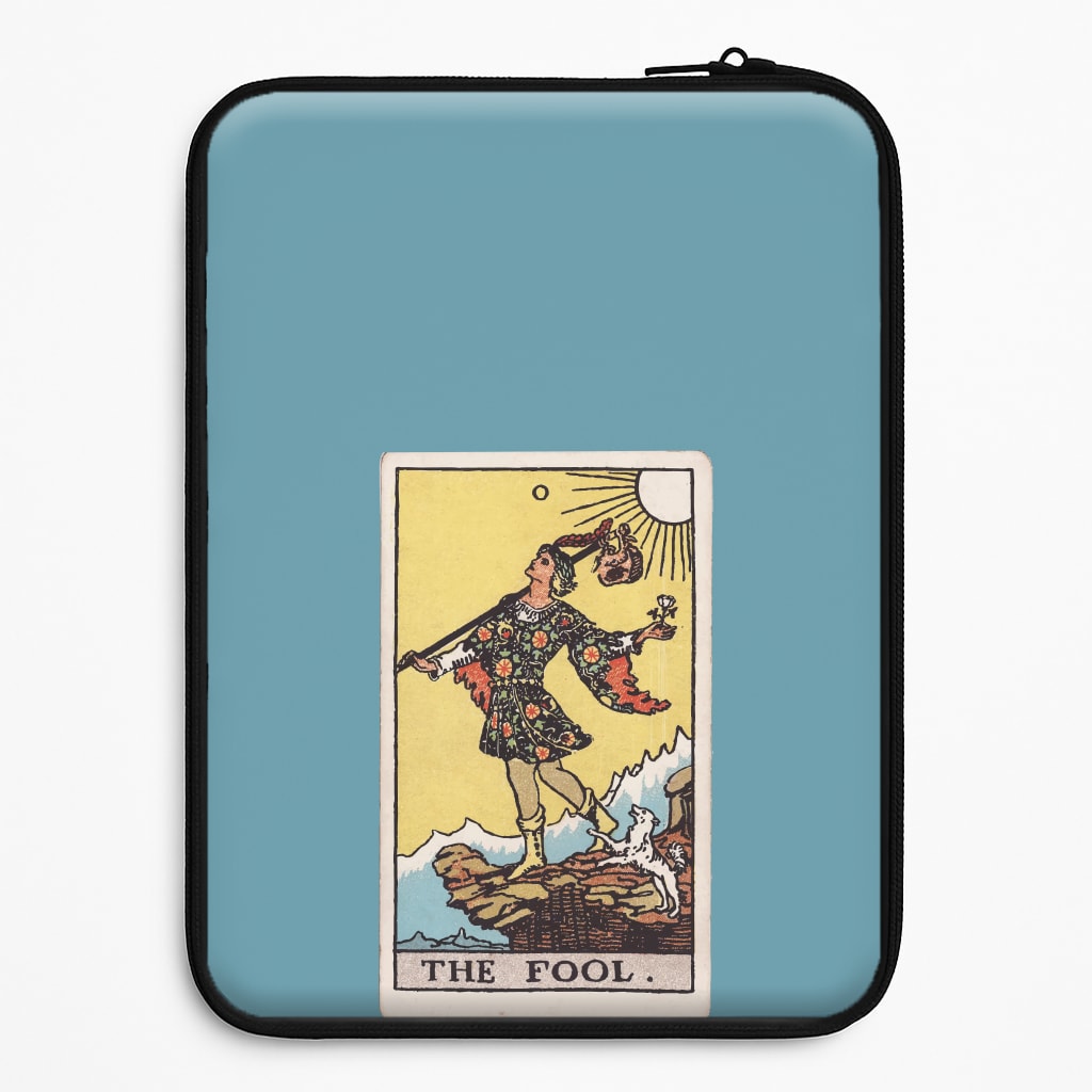 The Fool Tarot Card Laptop Sleeve