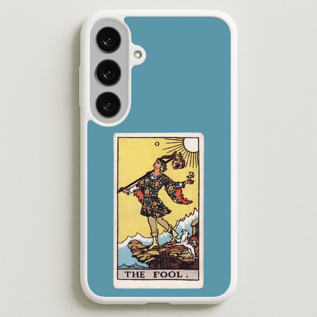 The Fool Tarot Card Phone Case for Galaxy S25FE