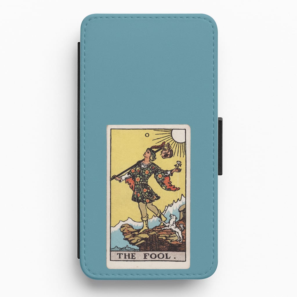 The Fool Tarot Card Flip / Wallet Phone Case